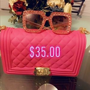 Purse& glasses
